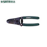 [苏宁自营]SATA/世达带刃口拨剥线钳子6英寸150mm多功能电缆剥皮器剥皮钳 91201