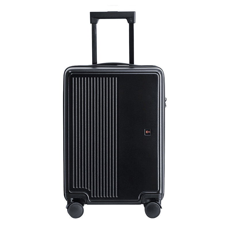 elle homme 创意竖纹拉链旅行箱 24寸