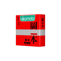 冈本(OKAMOTO)SKIN激薄安全套3片装 超薄款安全套skin激薄男用避孕套原装进口套套3只装