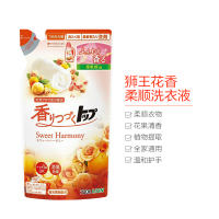 狮王(LION) TOP香氛柔顺洗衣液 替换装 720克 花果香型