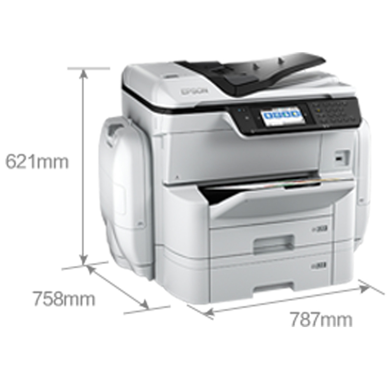 爱普生(EPSON) WF-C869Ra 彩色商用墨仓式复合机 自动双面输稿器 A3幅面