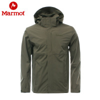 Marmot/土拨鼠户外运动男士透气保暖冲锋衣