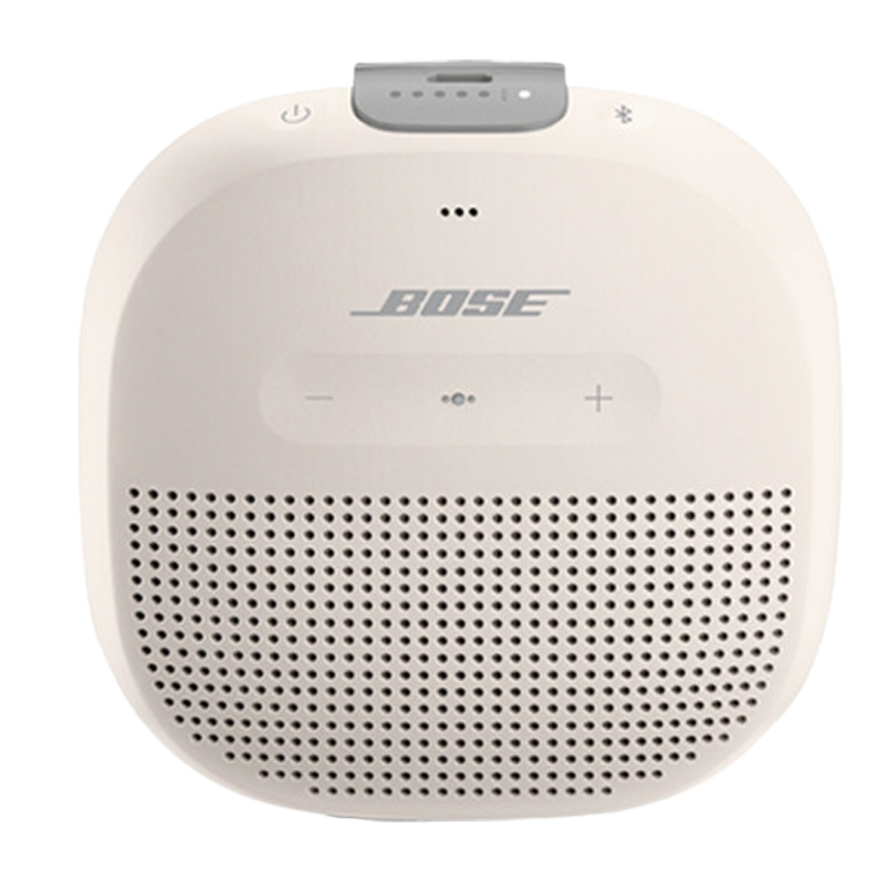 Bose SoundLink Micro蓝牙扬声器-雾白 防水便携式音箱/音响 持久续航