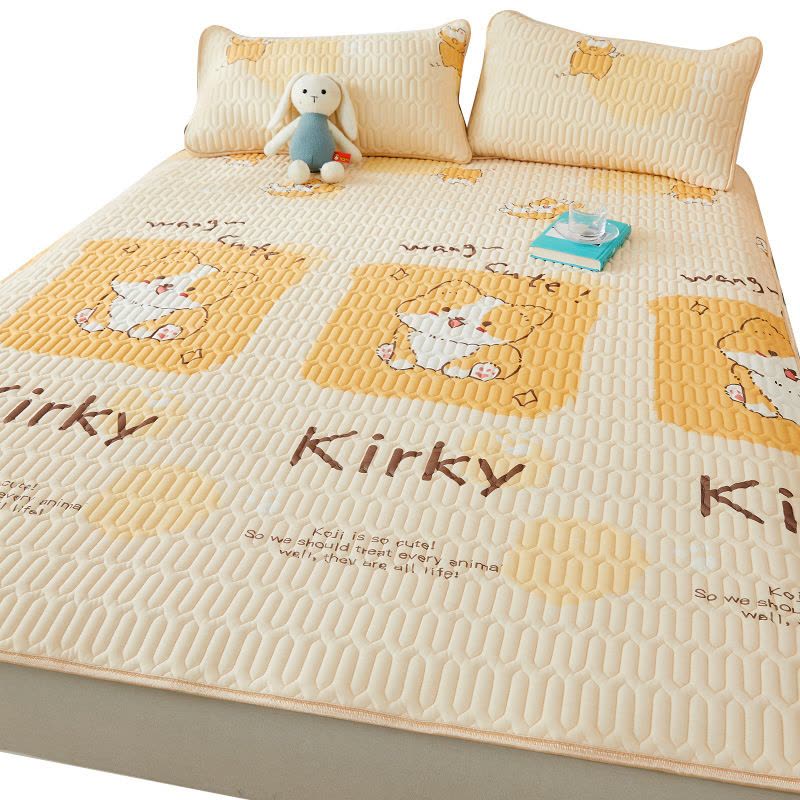 乳胶软凉席冰丝席子家用三件套冬夏两用可水洗折叠学生宿舍单人图片