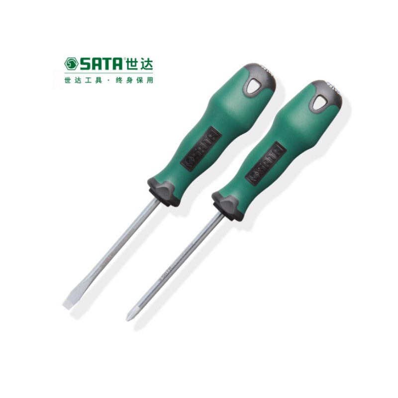 世达(SATA) T系列一字形螺丝批起子 5*200mm 63410 货期5-10天