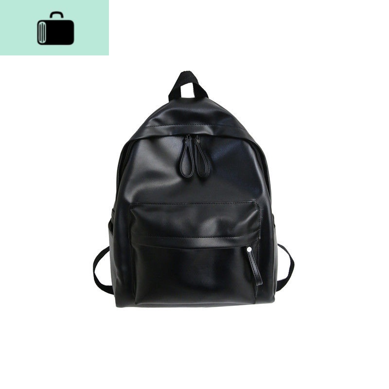 杨紫同款包佟年同款包双肩包古着感简约百搭韩版学生书包女旅行包NEWLAKE 黑色香包+笔袋+公仔