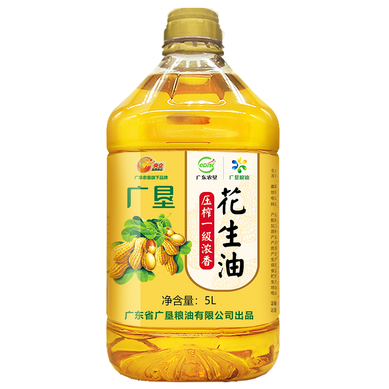 广垦花生油5L