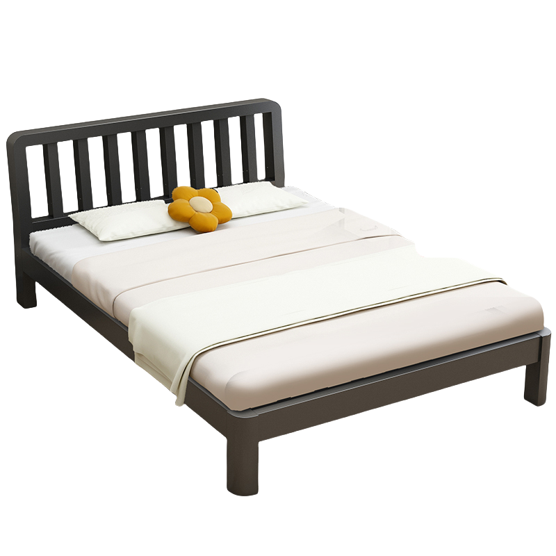 蕃蒂铁艺床+床垫套高清大图