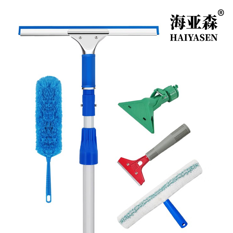 海亚森 TK-2208 可伸缩加长扫灰除尘清洁器一杆5头 1头/把 5把/套 (计价单位:套)蓝色高清大图