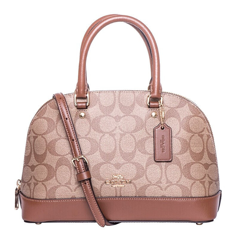 蔻驰(coach) 小号贝壳包sierra 真皮拉链包 斜挎包手提包单肩包