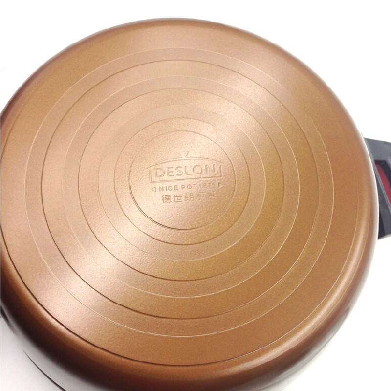 德世朗(DESLON) 锅具 DFS-TZ102B铁离子金钢套锅三件套 炒锅30cm 汤锅24cm 煎锅24cm