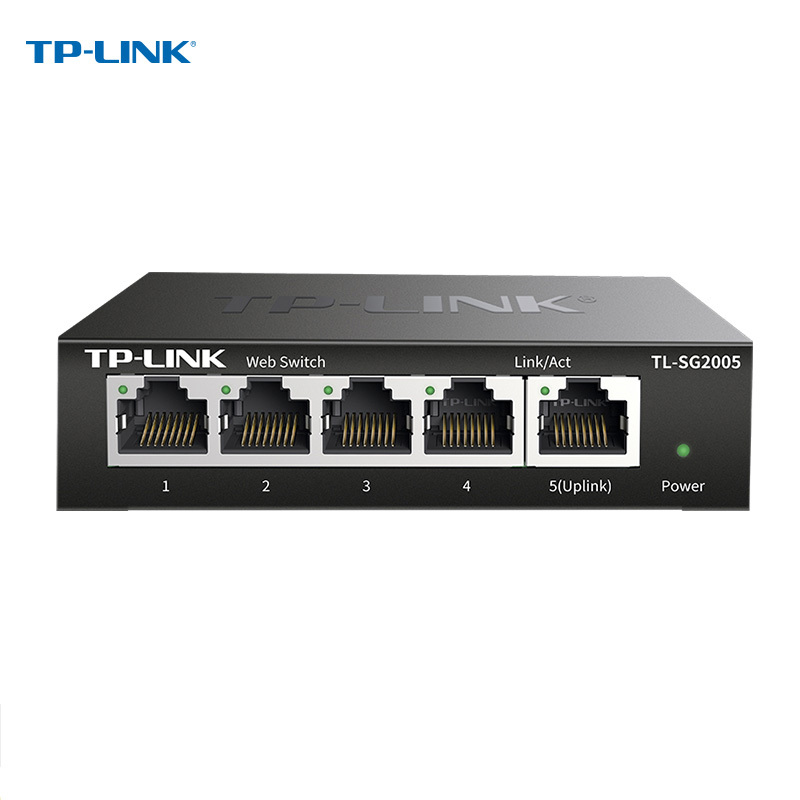 普联（TP-LINK） TL-SG2005 5口全千兆Web网管交换机 bd