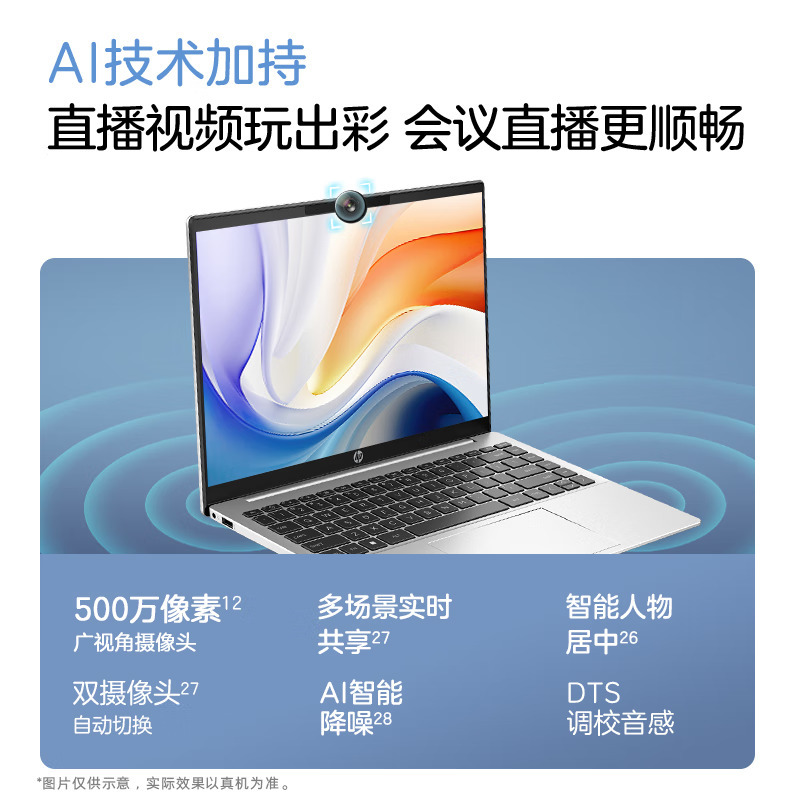 惠普(HP)锐Pro 14英寸商务办公学习本定制轻薄本笔记本电脑(酷睿13代i7-1360P 高频16G内存 2TB固态 2.5K屏 120HZ高刷 高色域 Evo认证 长续航)