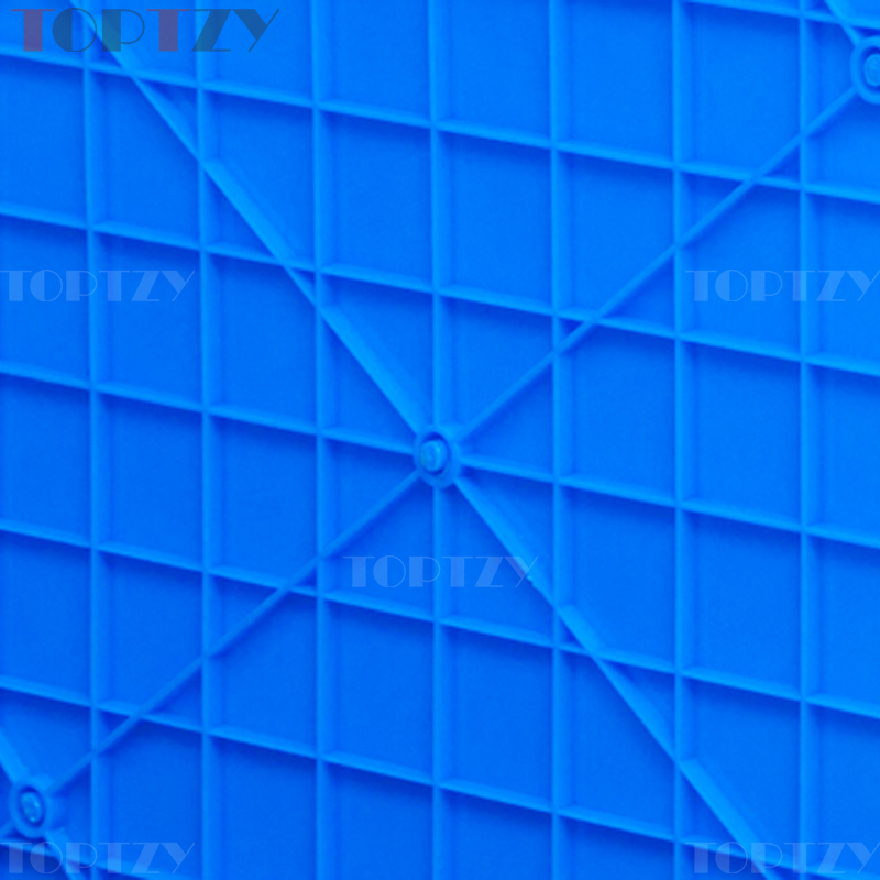 toptzy TZ5071729 塑料周转箱长方形物流物料配件收纳储物箱 510*350*165高清大图