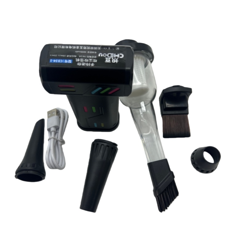 炽豆手持迷你强力吹风机吹灰吹尘枪吹风枪鼓风机小型迷你涡轮风扇高清大图