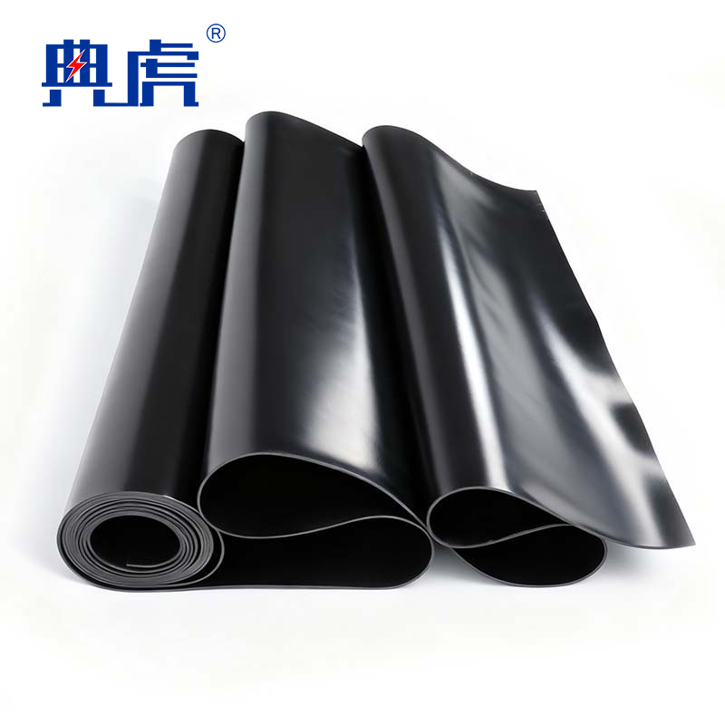 典虎 绝缘胶垫 黑色3mm*1m*5m 卷高清大图