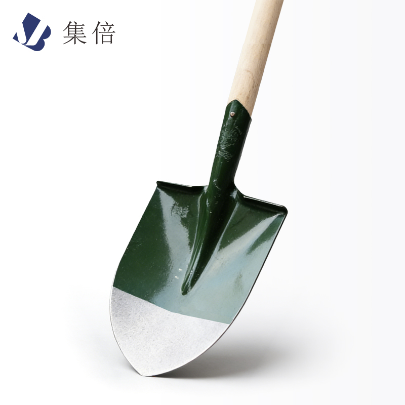 集倍 铁锹 锰钢尖头/把高清大图