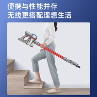 海尔(Haier)无线手持推杆式吸尘器HZ-G581G家用多功能无线手持立式推杆大功率大吸力轻便除螨