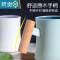 敬平漱口杯家用简约刷牙杯缸洗水杯创意套装三口之家便携一对情侣杯子 加厚北欧白+北欧黄木手柄杯[2个情侣装]洗漱杯