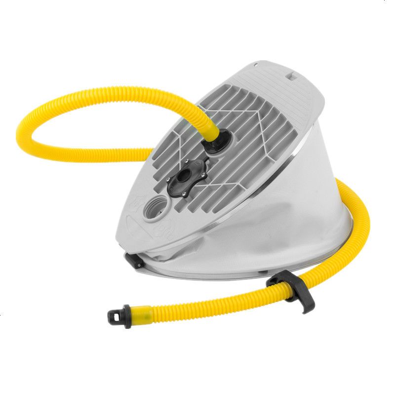 冲锋舟脚踩充气泵钓鱼船橡皮艇皮划艇高压大号脚踩充气抽气泵报价