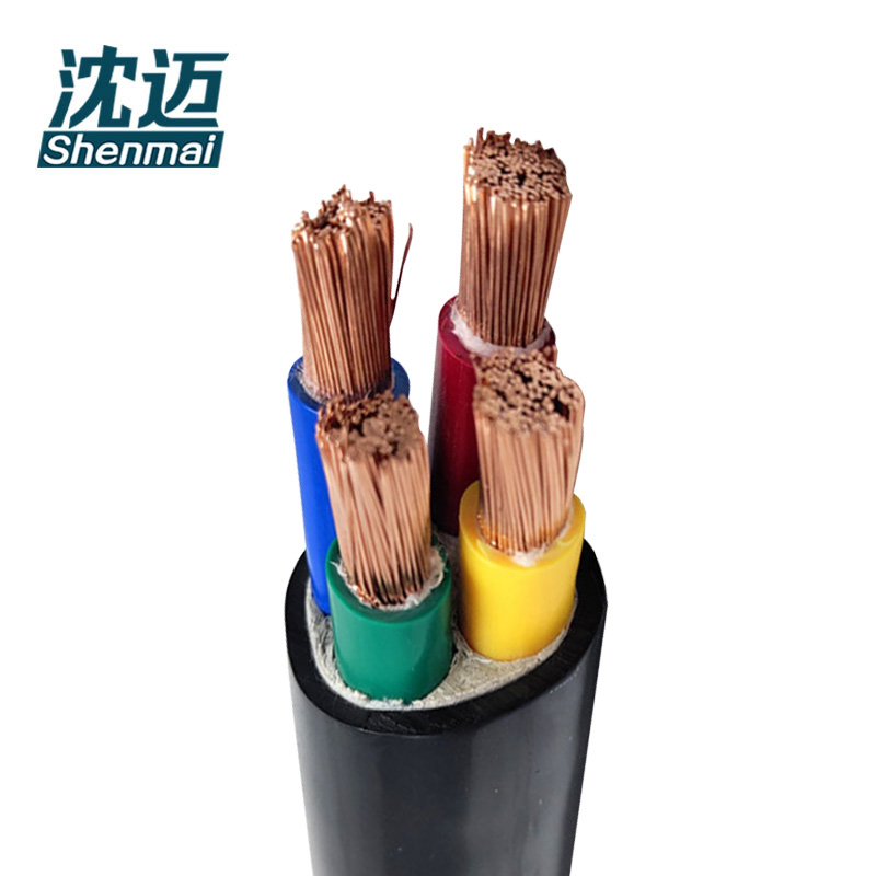 沈迈 铜芯软电线 ZC-VVR-0.6/1kV-4*25平方 1米高清大图
