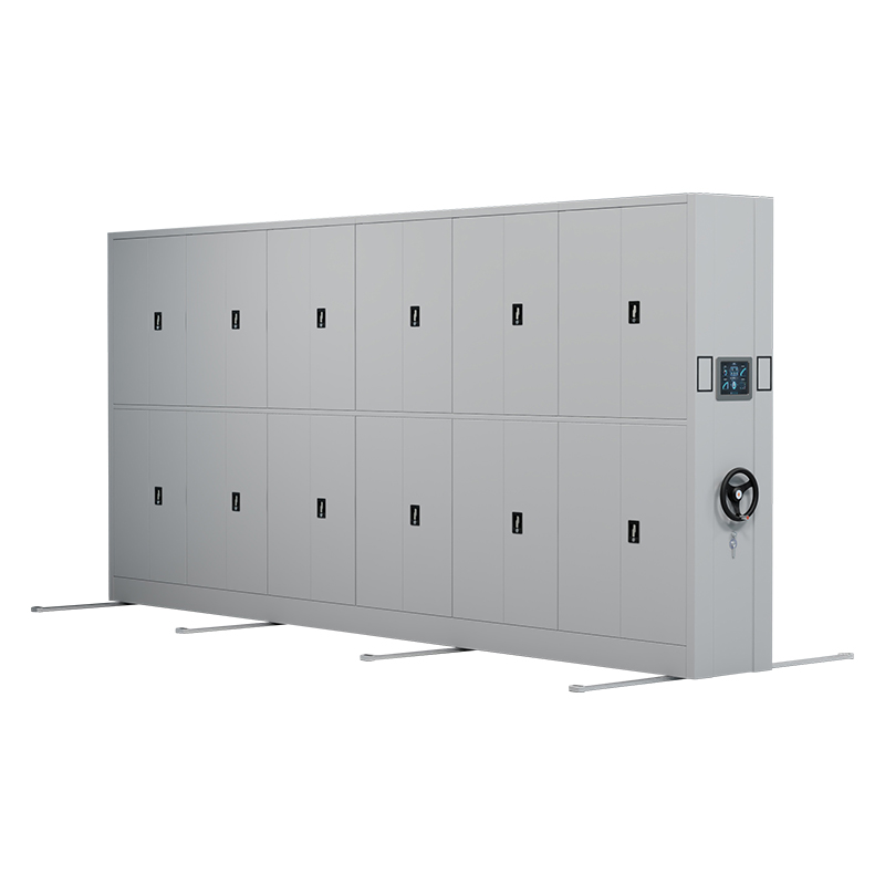 臻远 ZY-MJJA-20 智能密集架移动式档案柜钢制轨道智能密集柜 通双节 一列六组