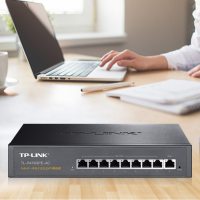 TP-LINK TL-R479GPE-AC家用大户型POE路由器网线供电9口8口全千兆高速商用企业级标准48V行为管理无线AP管理POE交换机一体机tplink
