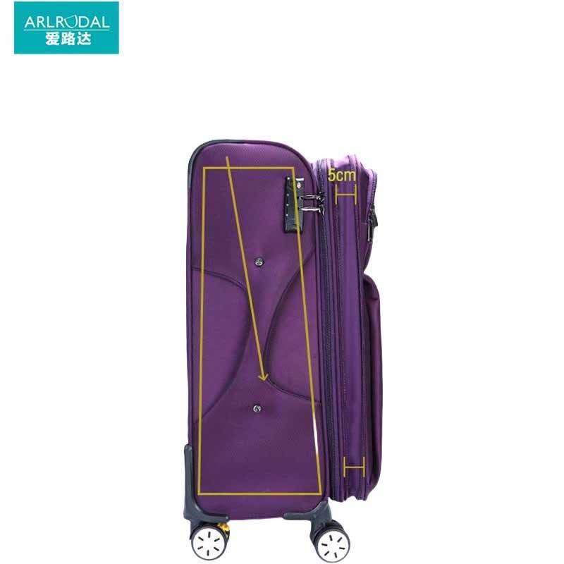 爱路达 牛津布拉杆箱 防爆拉链+刹车轮20寸/个图片