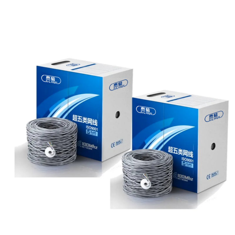 杰储(GCHUL) CWD3600MA 超五类非屏蔽低烟无卤网线0.5米/箱 (计价单位:箱) 灰色高清大图
