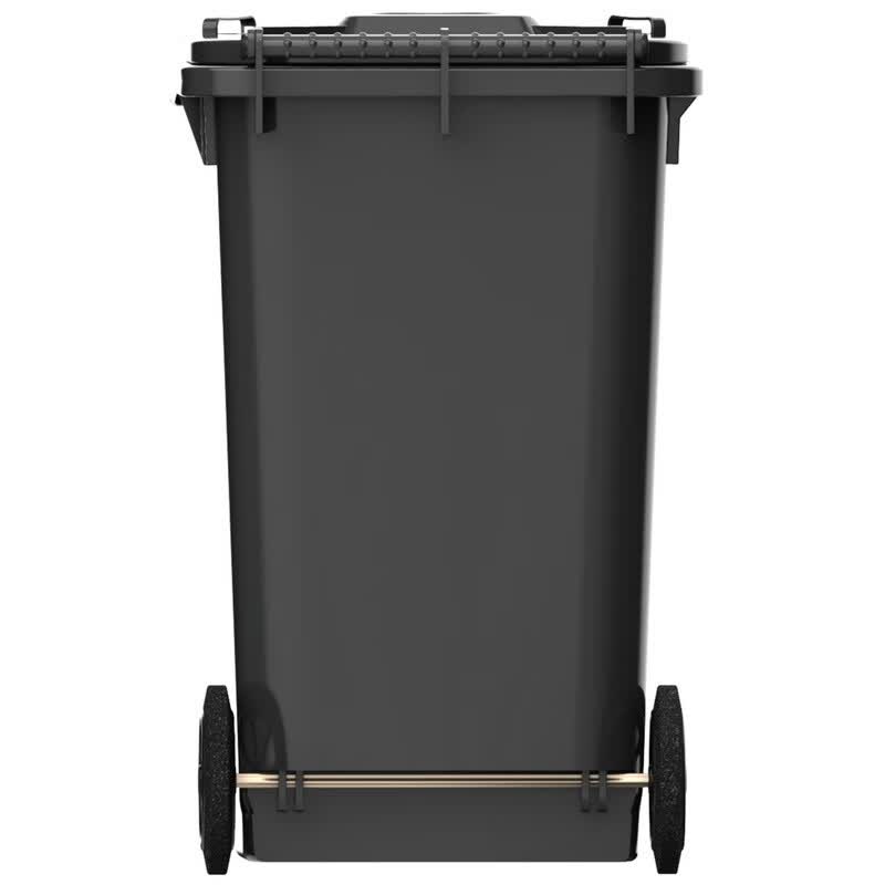 科力邦(Kelibang) KB5103-120L 户外垃圾桶 大号加厚120L新国标分类带盖商用 黑色 其他垃圾 1个高清大图