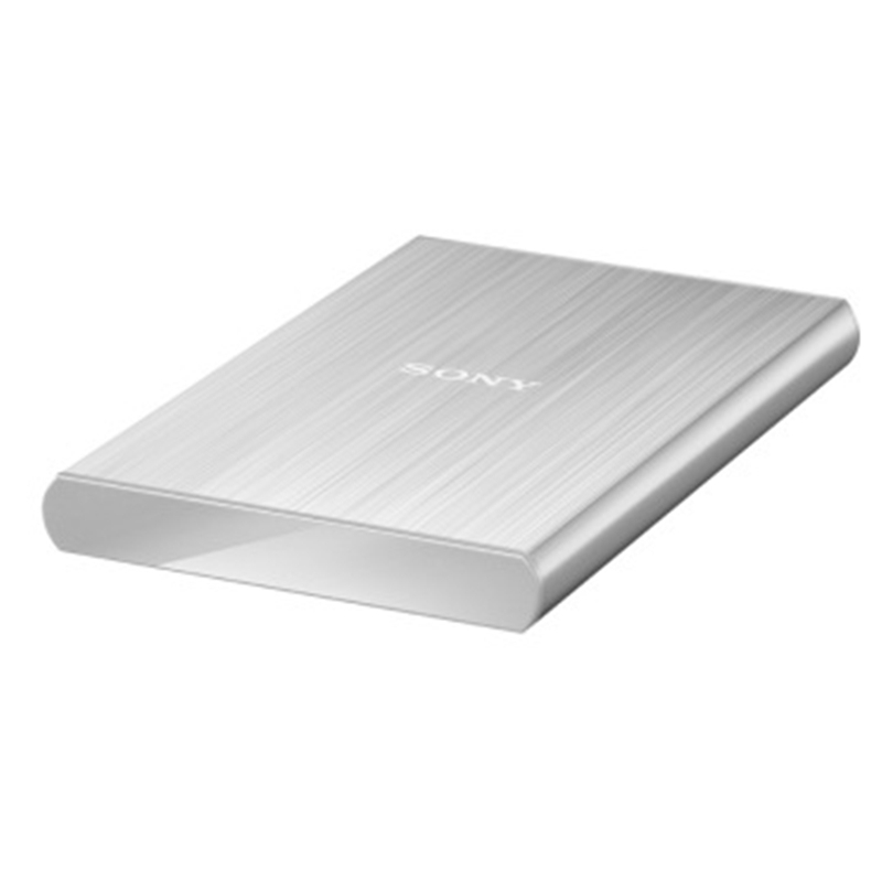 Sony/索尼移动硬盘2T 高速USB3.0 HD-SL2银色 金属轻薄加密2tb2.5英寸(系列)值