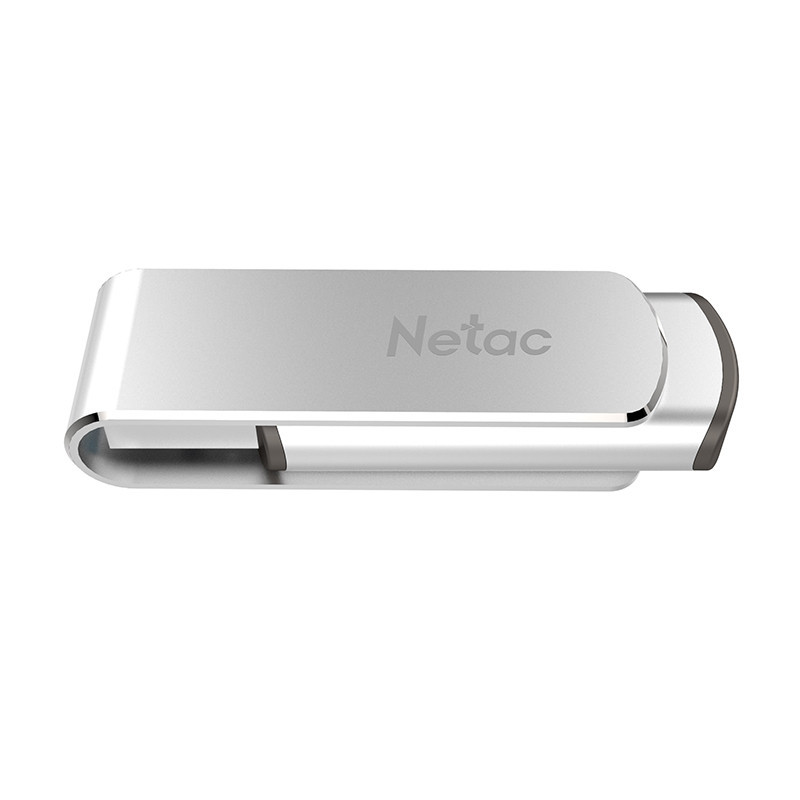 朗科(Netac) U盘64G USB3.0高速创意U388 金属旋转U盘 带指示灯