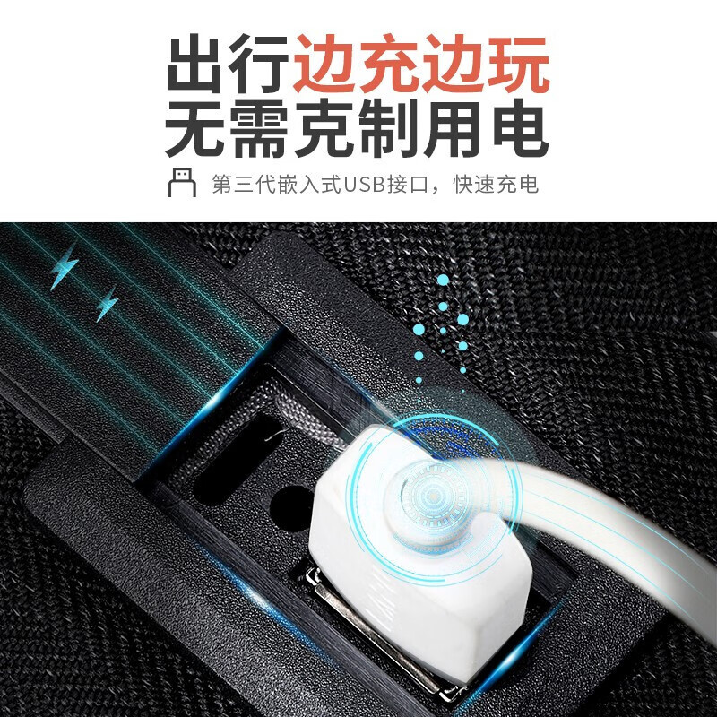 维多利亚旅行者轻奢商务通勤笔记本电脑包双肩包USB充电口背包9016 15.6英寸高清大图