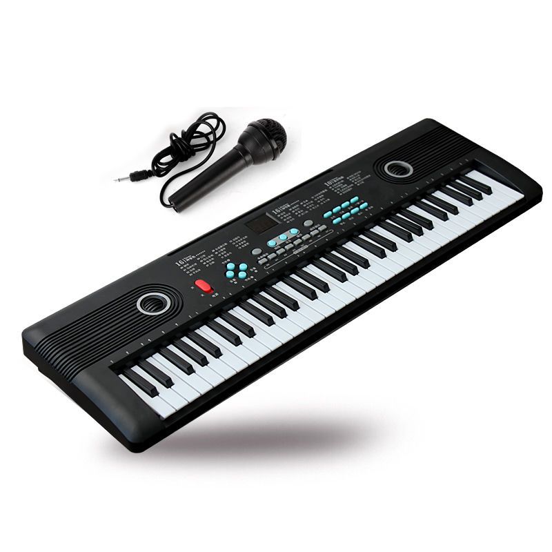 儿童电子琴女孩钢琴初学38岁61键麦克风宝宝早教音乐玩具600