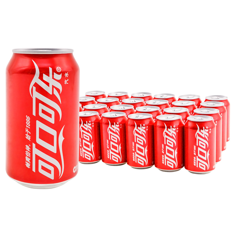 可口可乐碳酸饮料拉罐330ml24罐装视频