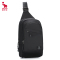 爱华仕（OIWAS）胸包 休闲挎包骑行包 男女单肩旅行包 -潮户外小包OCK5530黑色