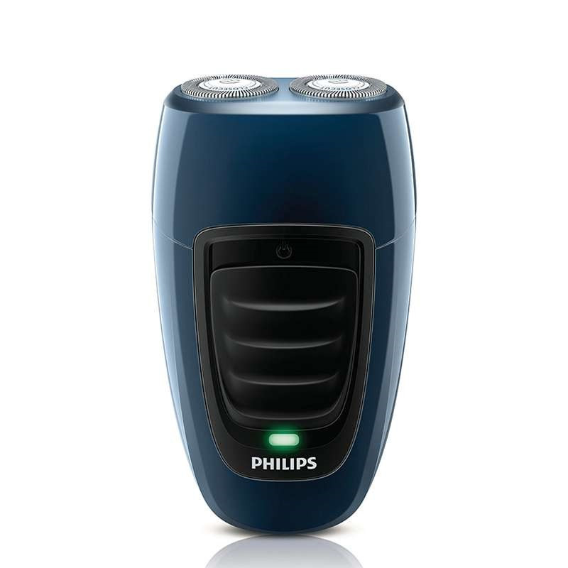 飞利浦(Philips)电动剃须刀PQ190男士刮胡刀 旋转式双刀头 充电式胡须刀 刀头水洗 进口刀头