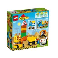 LEGO 乐高 DUPLO得宝系列 卡车和挖掘车套装 积木塑料玩具10812 2-5岁 约50块以下