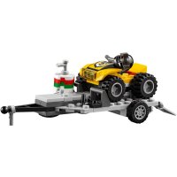 乐高(LEGO)城市系列 全地形车赛车队 60148 5-12岁 239块 积木塑料玩具 200块以上