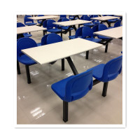 LMK YC 学校食堂餐桌椅 4人位