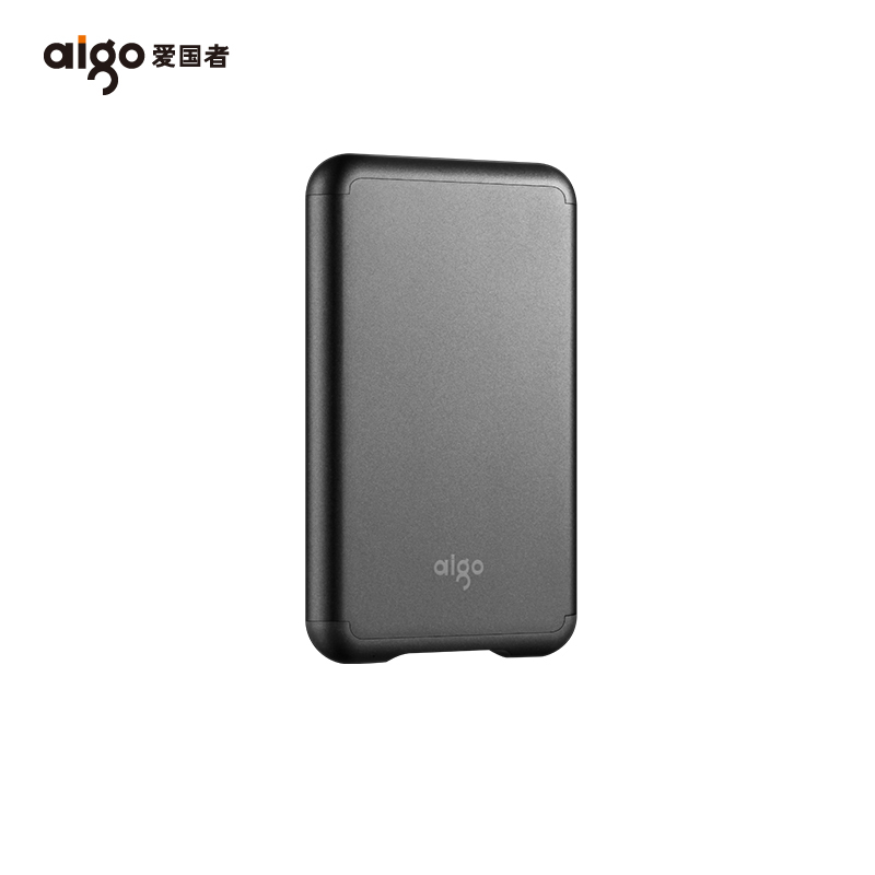 爱国者(aigo)500GB USB 3.1 移动固态(PSSD) S7 金属抗震防摔 高速传输 海量存储