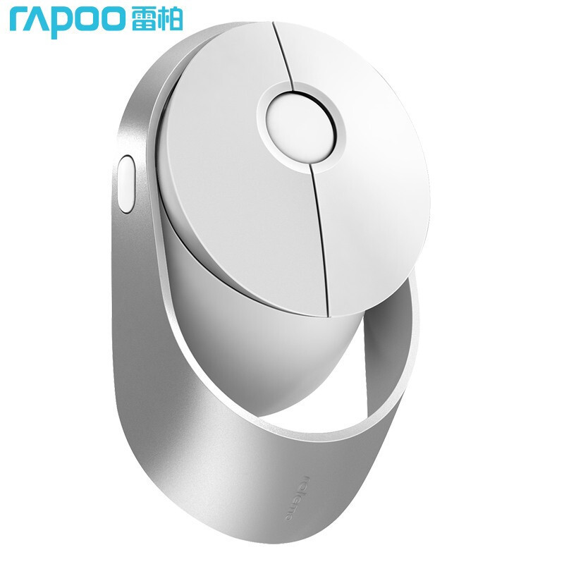 雷柏Ralemo Air1 白色乐萌鼠标无线充电多模式鼠标+闪迪16G优盘