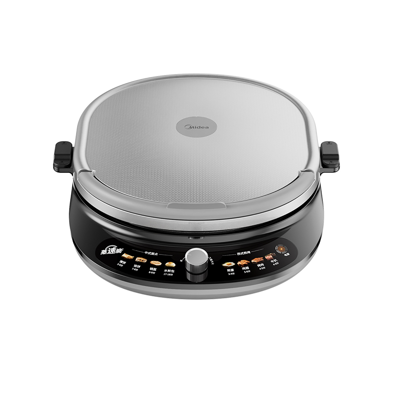 美的(Midea)电饼铛烤饼机家用36深盘双面加热上下盘可拆洗大火力烙饼煎饼锅三明治早餐机蒸汽MC-JKC3476高清大图