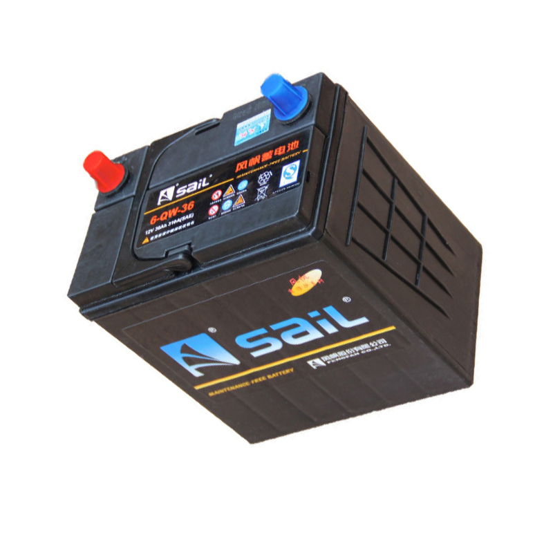 风帆sail免维护电瓶蓄电池6qw3636ah