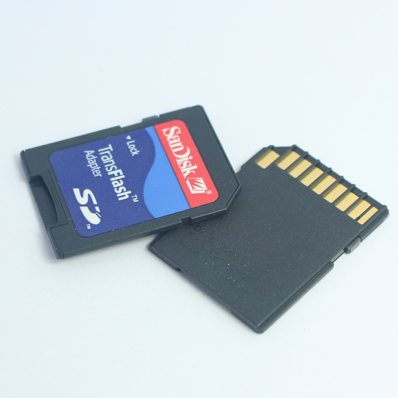 闪迪(Sandisk)TF卡转SD卡套 读卡器 相机卡托SD适配器 支持高速TF卡高清大图