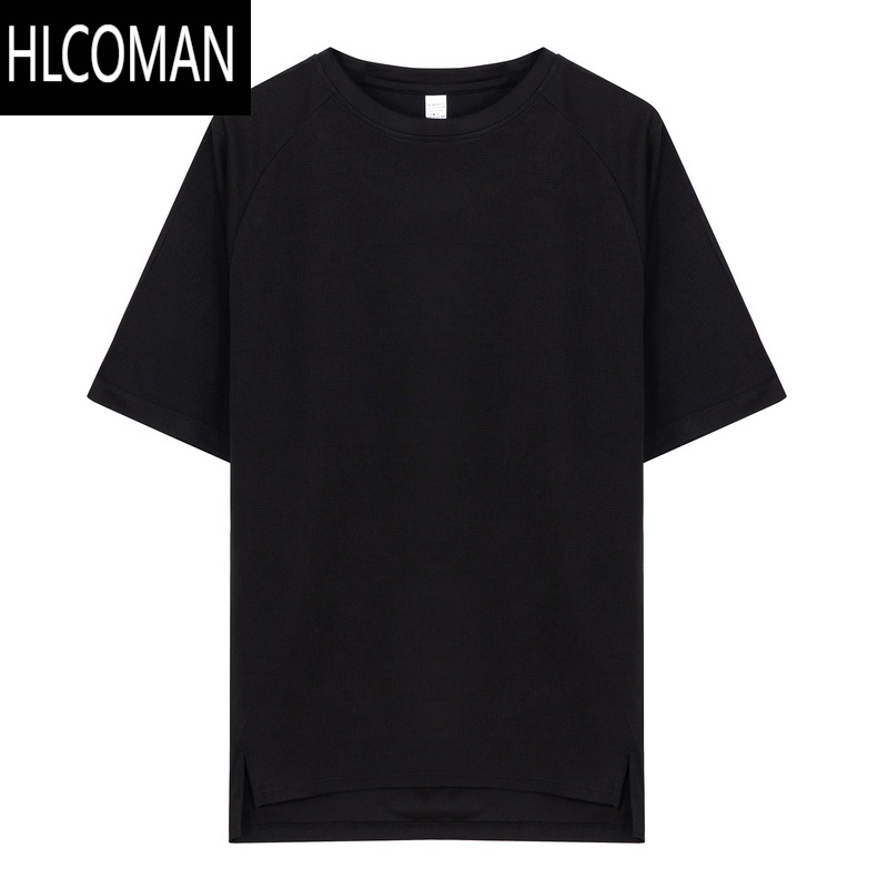 HLCOMAN美式投篮训练服短袖运动T恤男3x3篮球速干衣健身跑步ncaa热身球衣