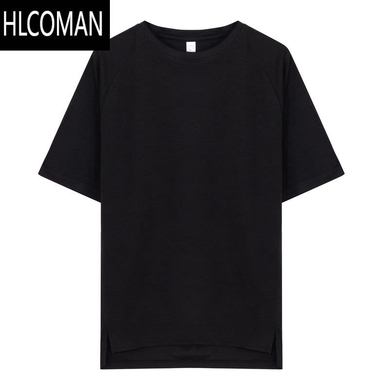 HLCOMAN美式投篮训练服短袖运动T恤男3x3篮球速干衣健身跑步ncaa热身球衣图片