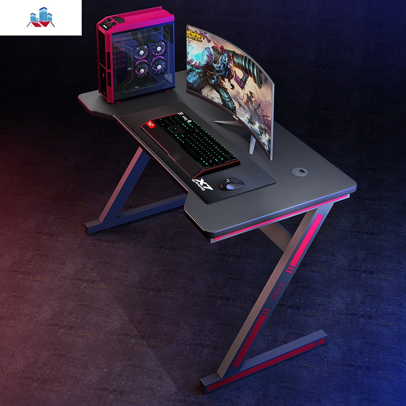 电竞桌台式电脑桌家用书桌竞技桌宿舍桌网吧超大游戏桌椅组合套装泰