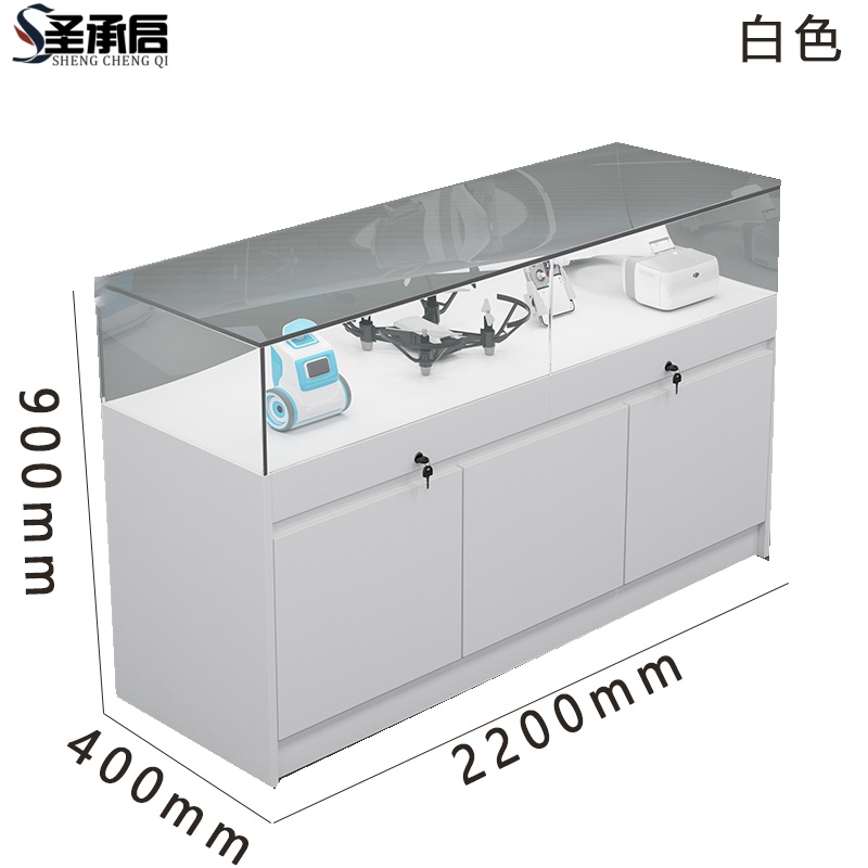 圣承启 展柜 白色台高清大图