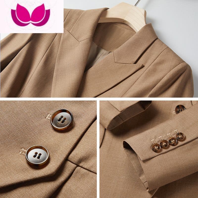 七斓西装套装女高级感小个子西服外套高端职业正装气质工作服夏季图片